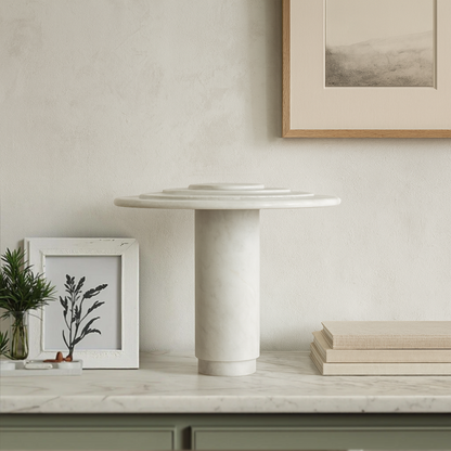 Concentric Table Lamp - Gray