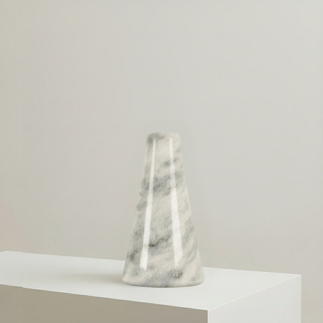 Funnel Vase - Gray