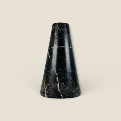 Funnel Vase - Black Polish