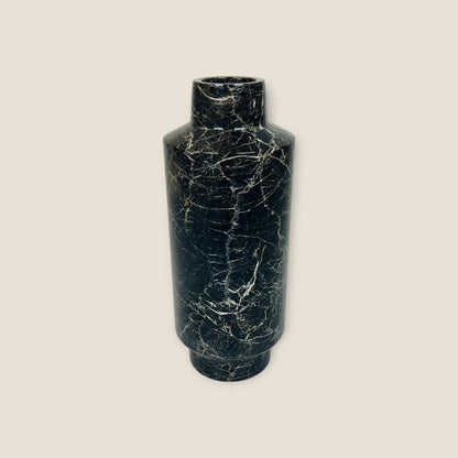Cylindrical Vase - Black