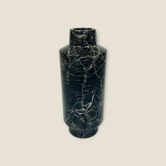 Cylindrical Vase - Black