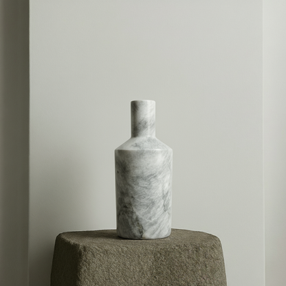Bottled Vase - Gray