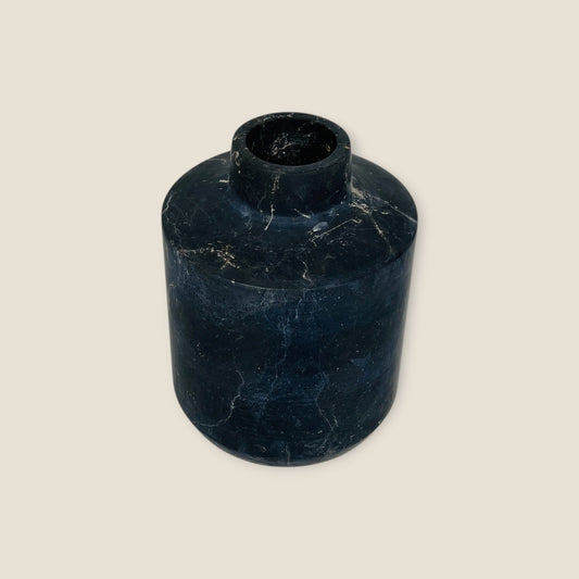 Wide Bottom Vase - Black