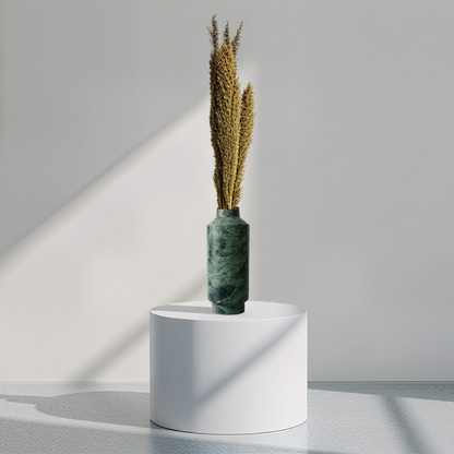 Cylindrical Vase - Green