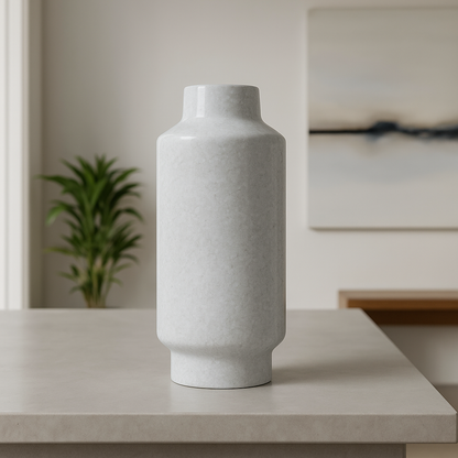 Cylindrical Vase - Gray