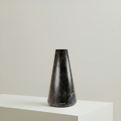 Funnel Vase - Black