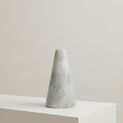 Funnel Vase - Gray