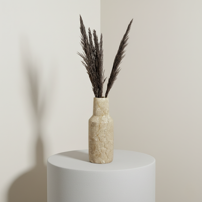 Bottled Vase - Beige