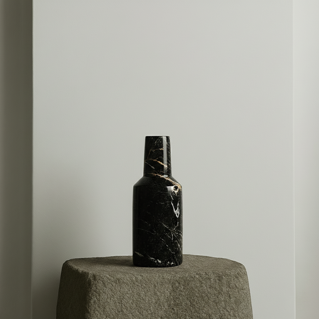 Bottled Vase - Black