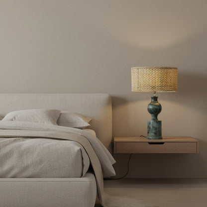 Nora Selva Table Lamp - Green