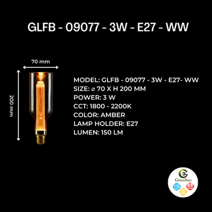 Vino bottle - High Quality 3W Bulb (SKU-LT-DH70-200)