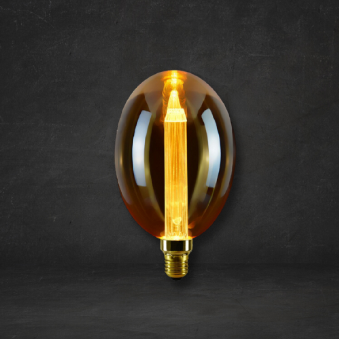 Ballooned High Quality 3W Bulb (SKU-LT-D130-220)