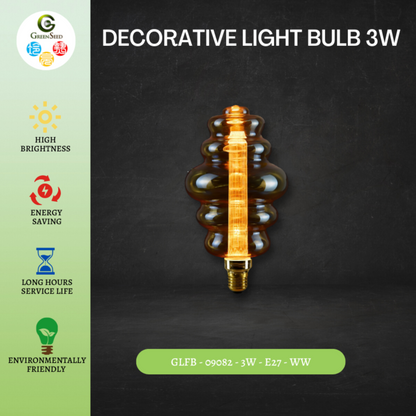 Spatial spiral - High Quality 3W Bulb (SKU-LT-D150)