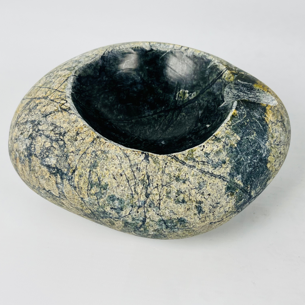 River Stone Black Hole Ash Tray