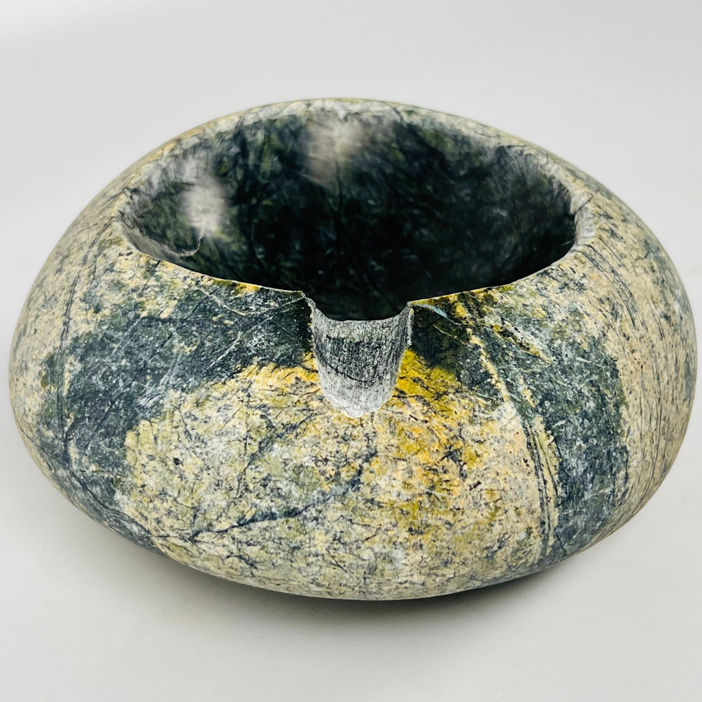 River Stone Black Hole Ash Tray