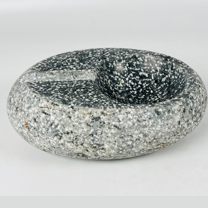 Salt & Pepper Ash Tray - River Stone