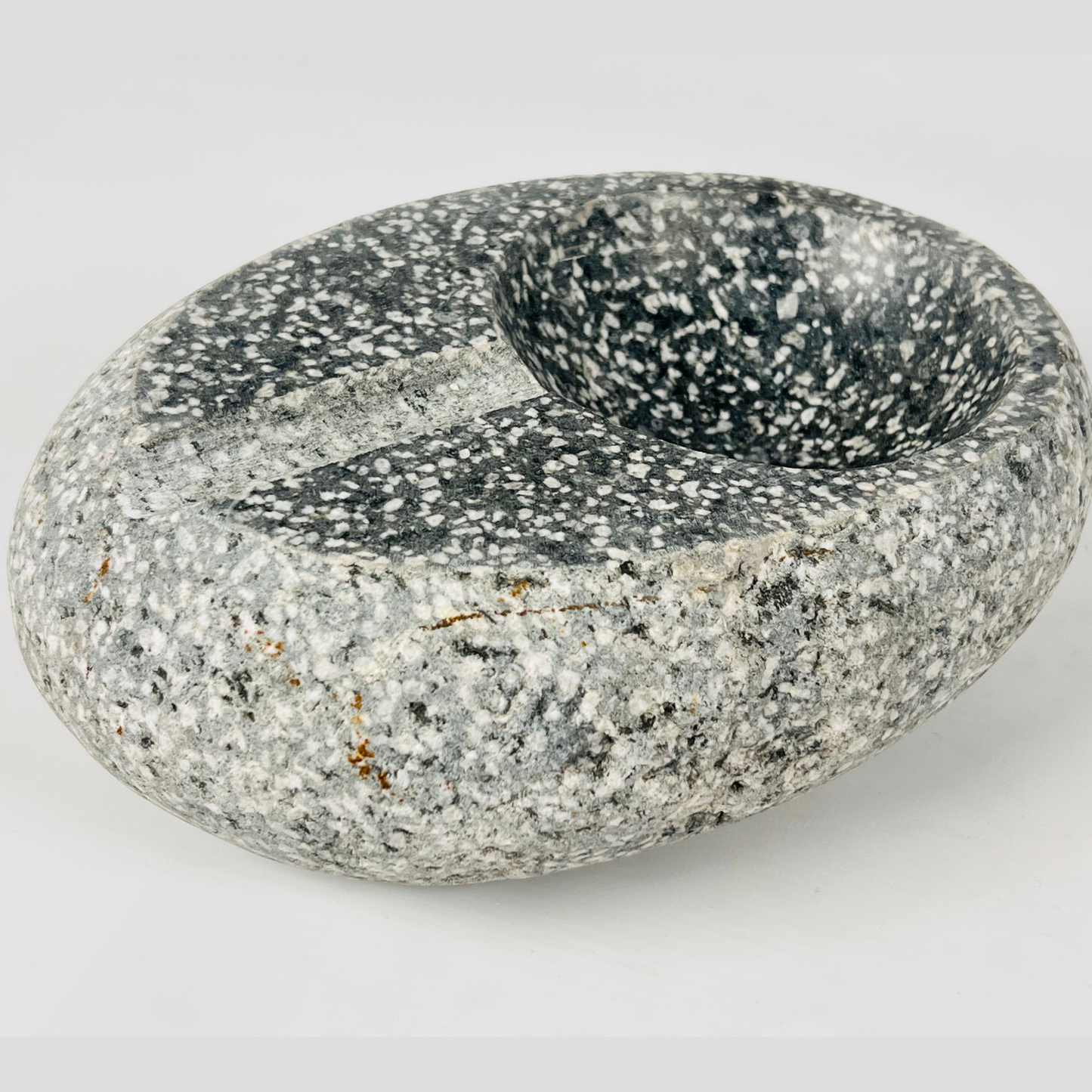 Salt & Pepper Ash Tray - River Stone