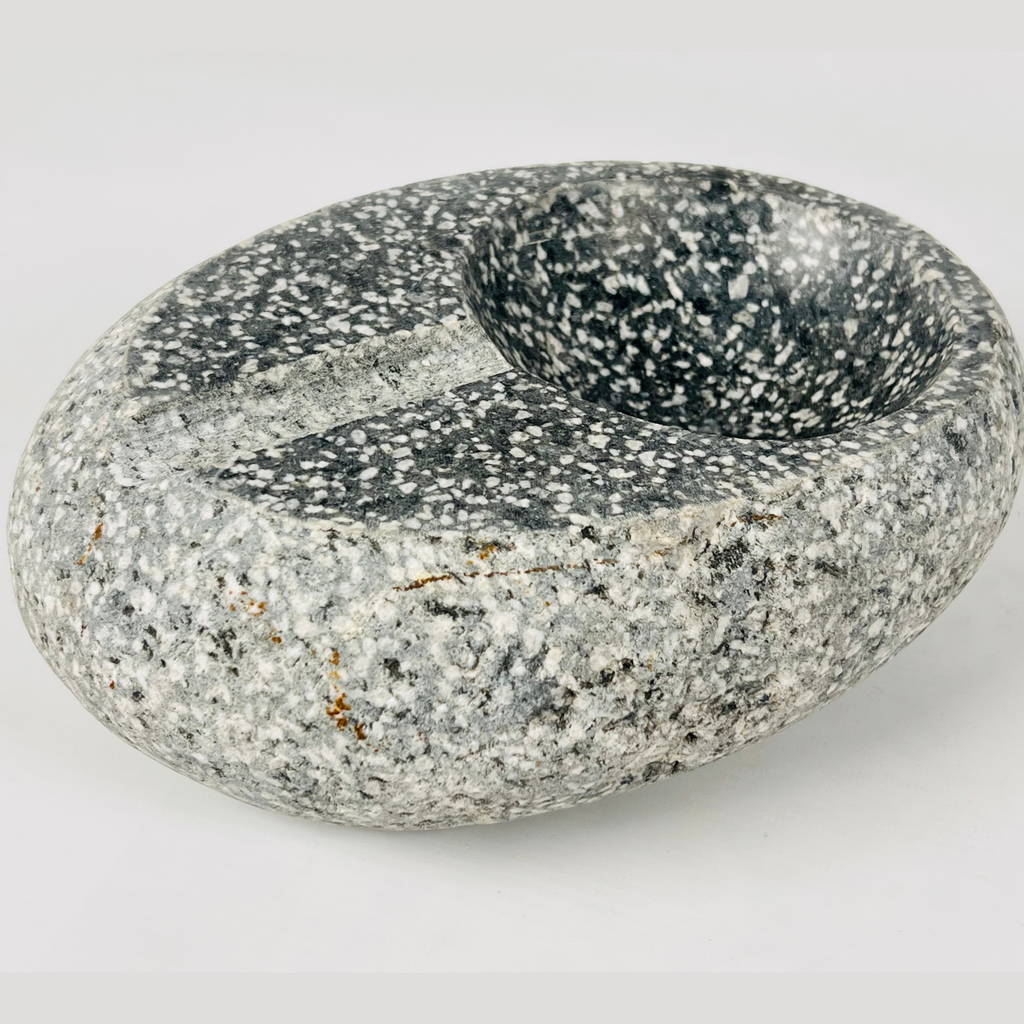 River Stone Salt & Pepper Ash Tray