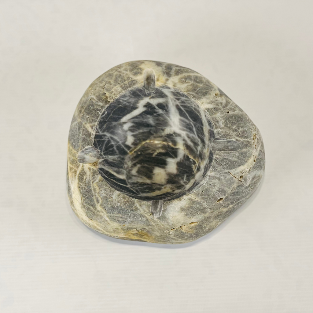 River Stone Linen Ash Tray