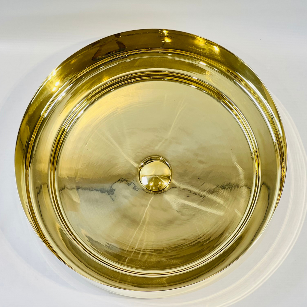 Polished Brass Sink