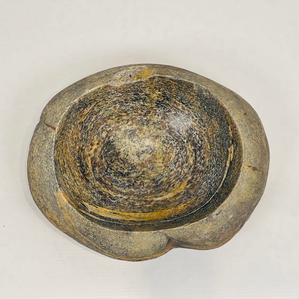 Honey River Stone Serving Bowl