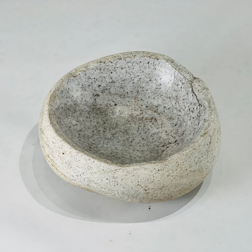 Chiffon River Stone Serving Bowl