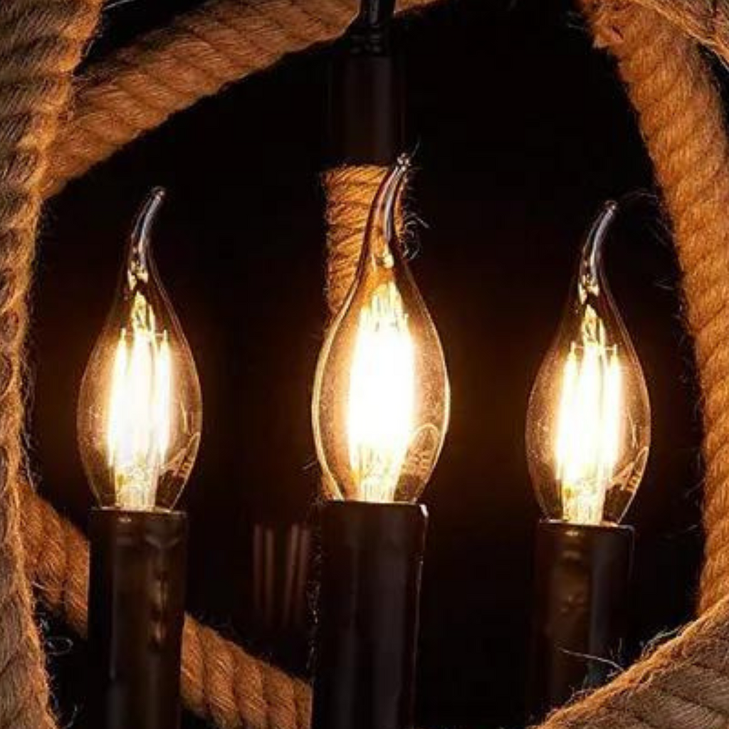 Burning Flame High Quality 6W Bulb (SKU-LT-CANDLE4W)