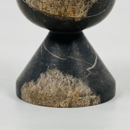 Knob Candle Stand - Black