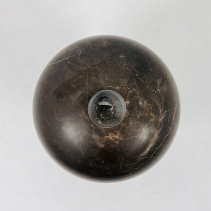 Knob Candle Stand  - Black
