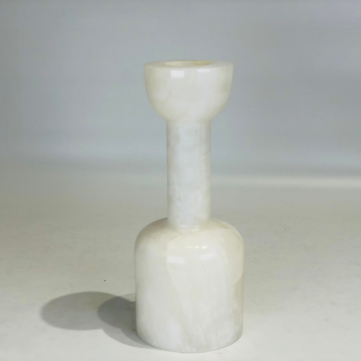Stemmed Cup Candle Stand - Onyx