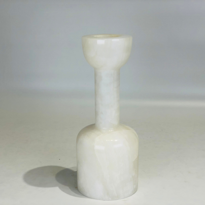 Stemmed Cup Candle Stand - Onyx