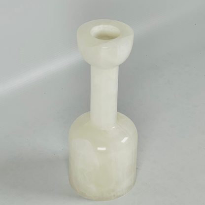Stemmed Cup Candle Stand - Onyx