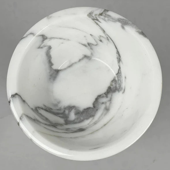 Torch Bearer Marble Candle Stand