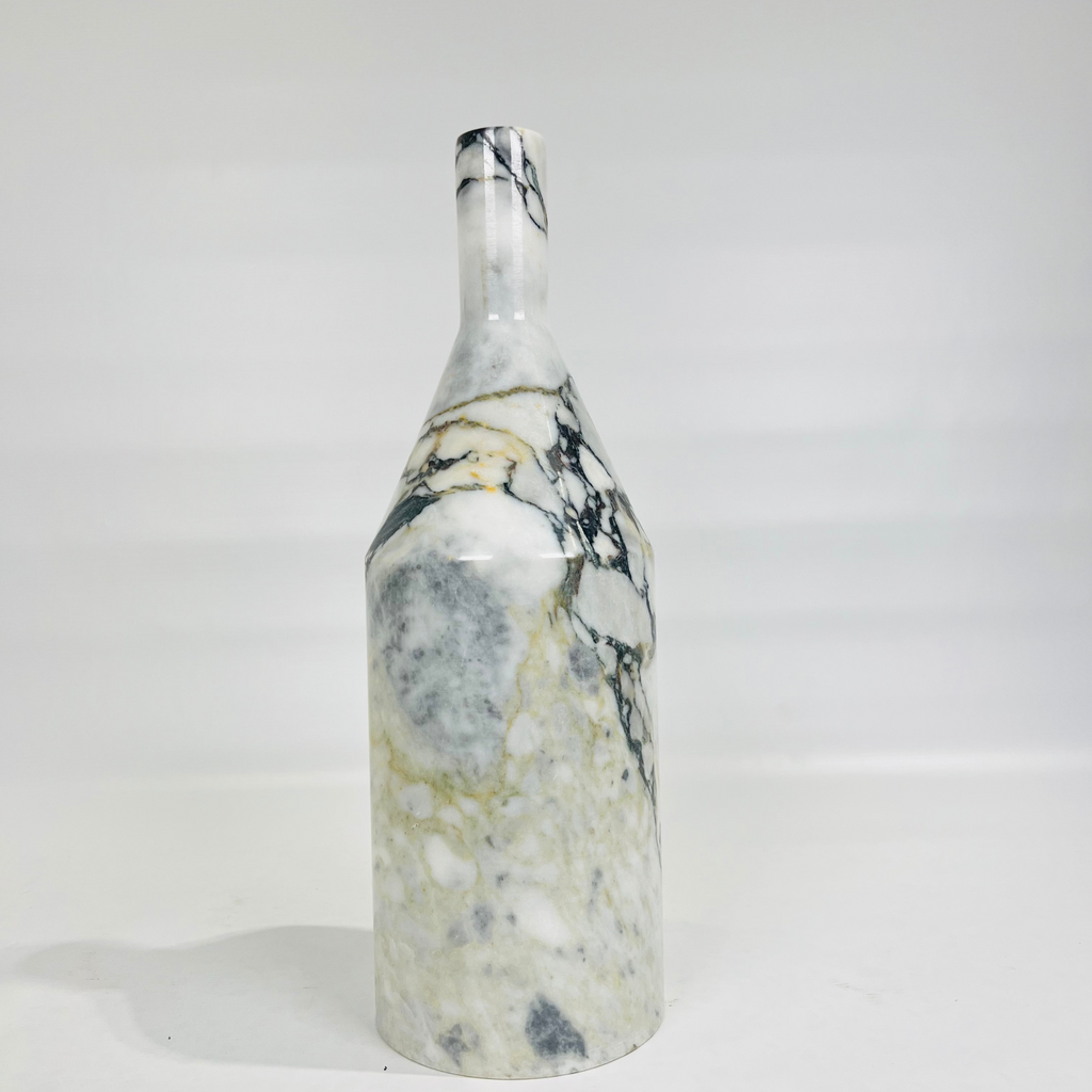 Calacatta Viola Marble Decor Bottle