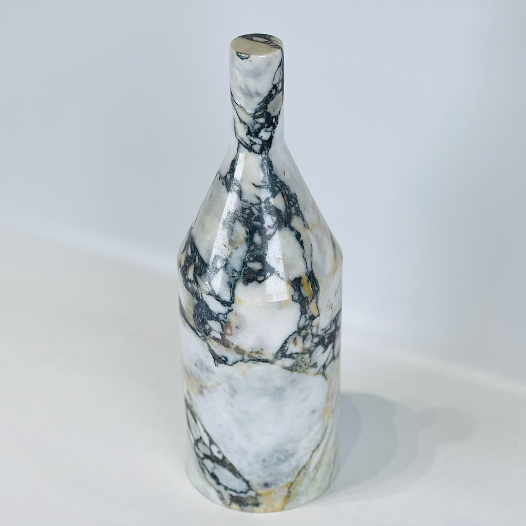 Calacatta Viola Marble Decor Bottle