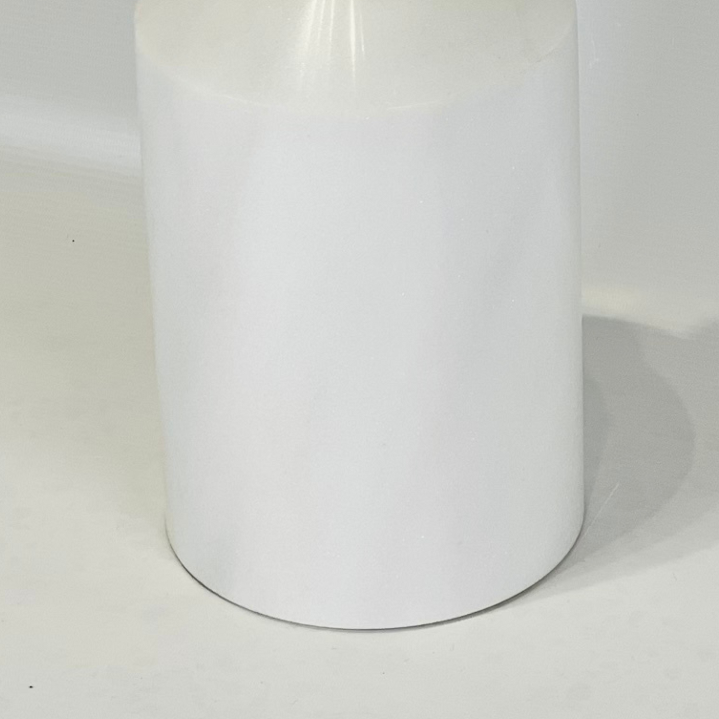 Funnel Neck Ornament Bottle - White
