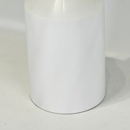 Funnel Neck Ornament Bottle - White