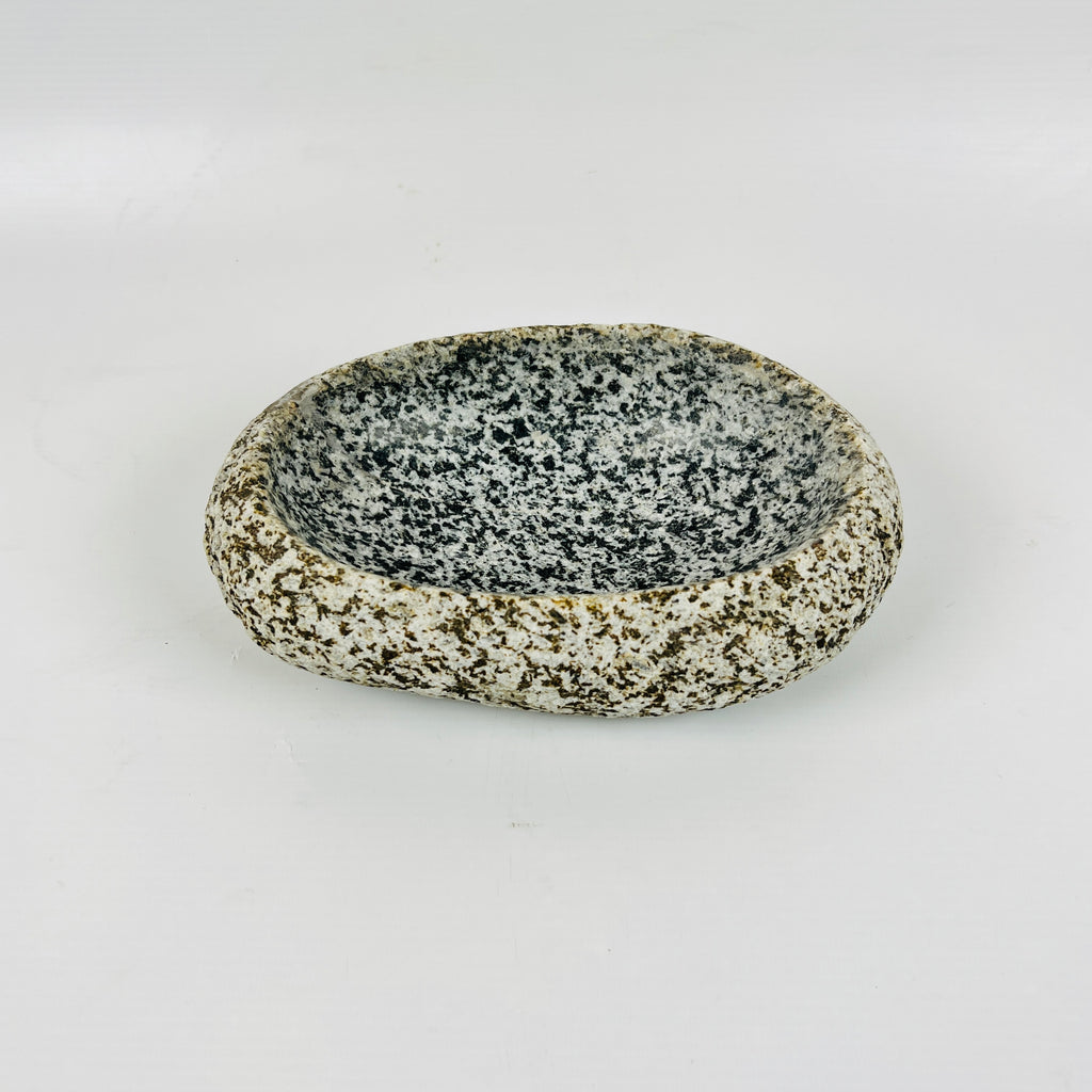 Black And White Speckled Bowl