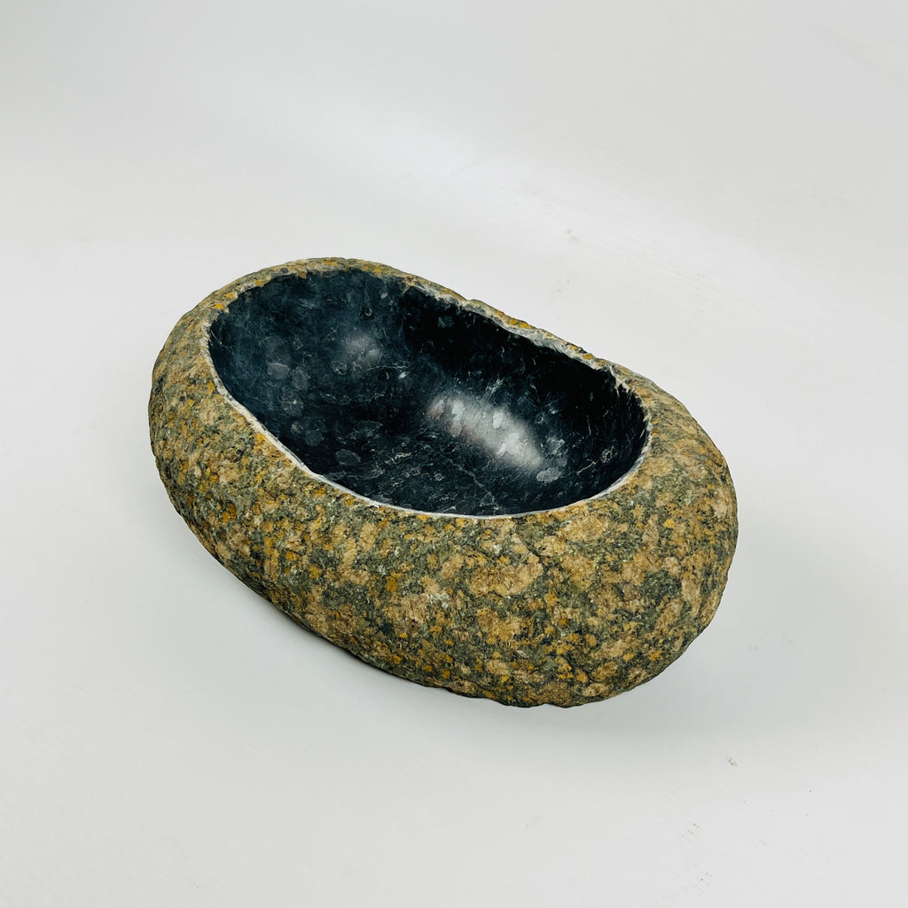 Deep Blue Grazed Bowl