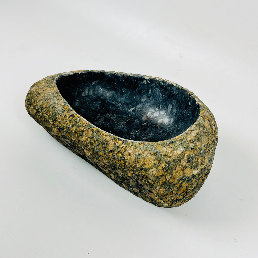 Deep Blue Grazed Bowl