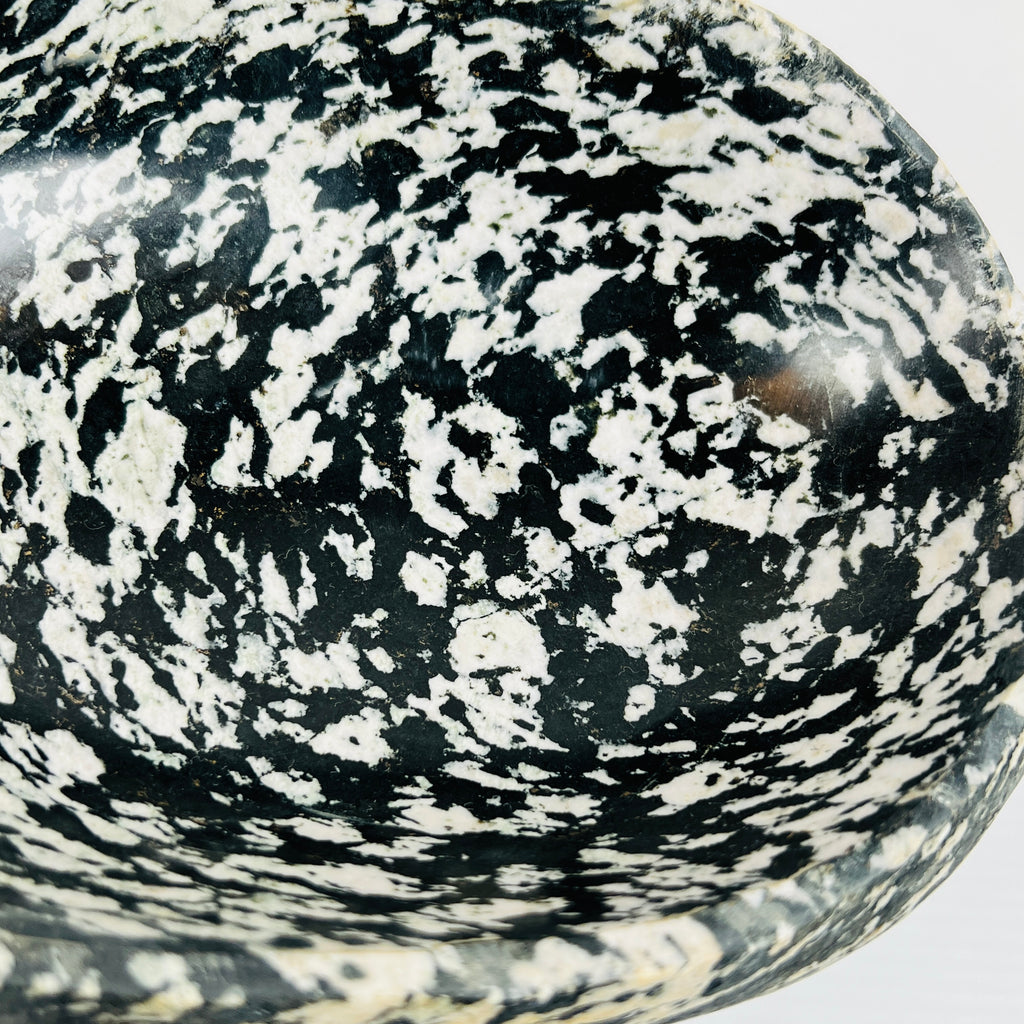 Black And White Spotted Bowl