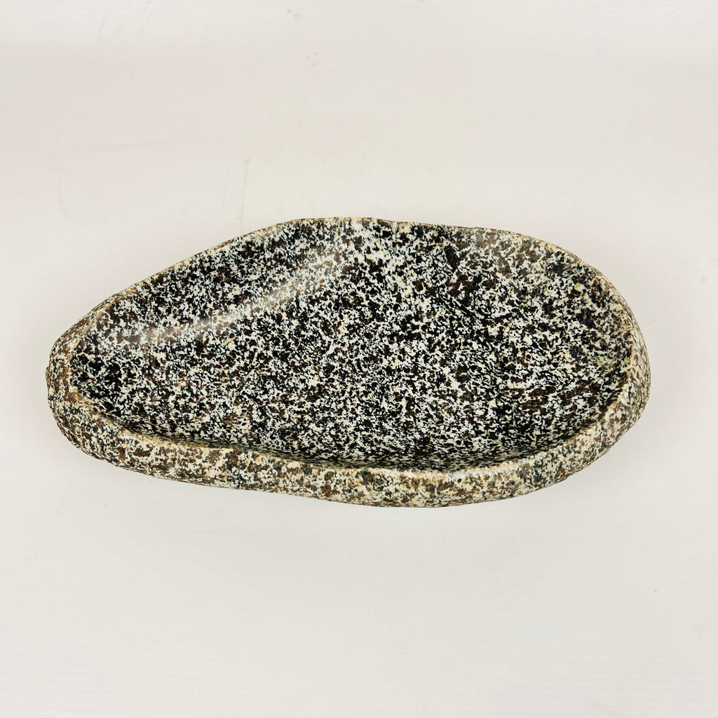 Irregular Black Spotted Bowl