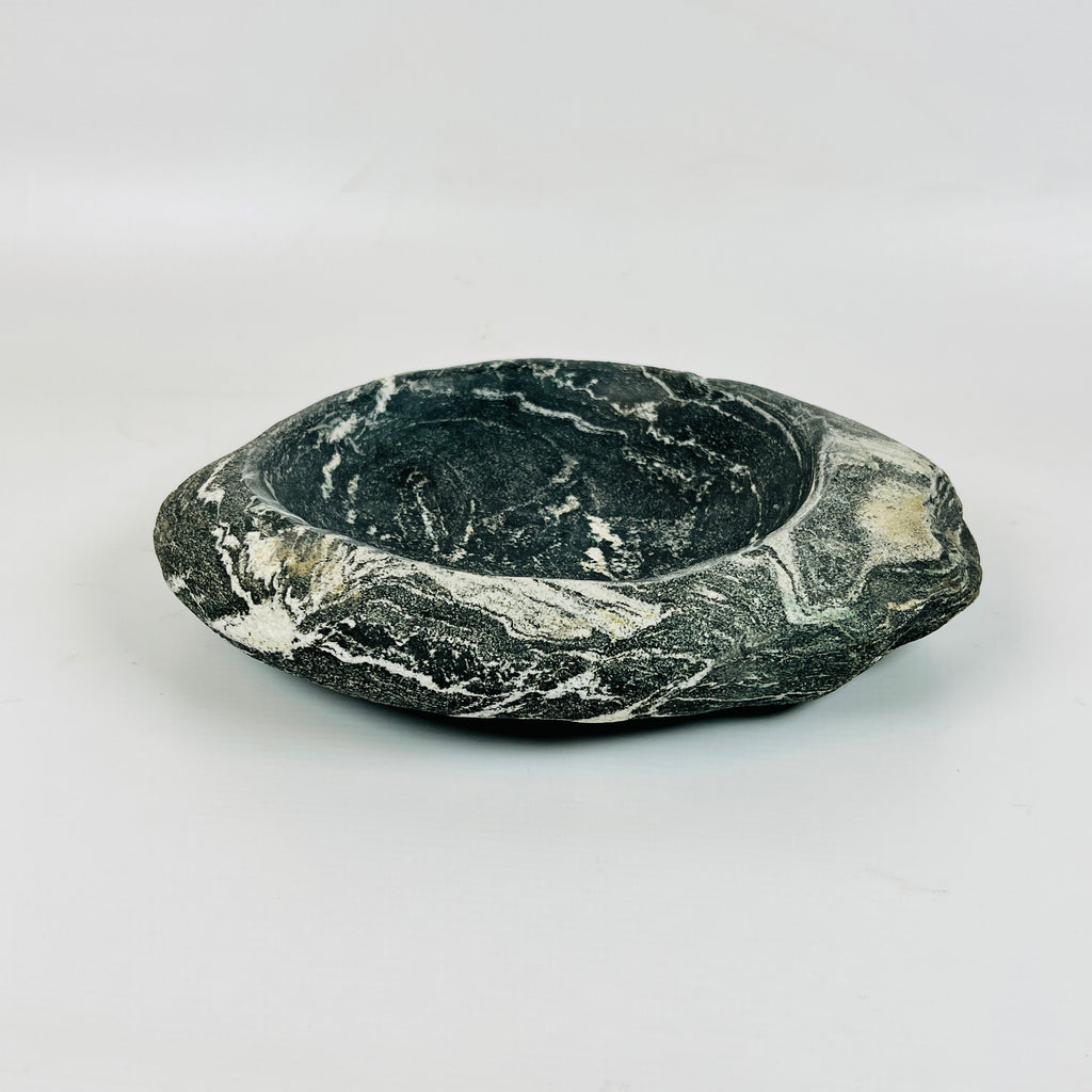 Irregular White Marked Bowl