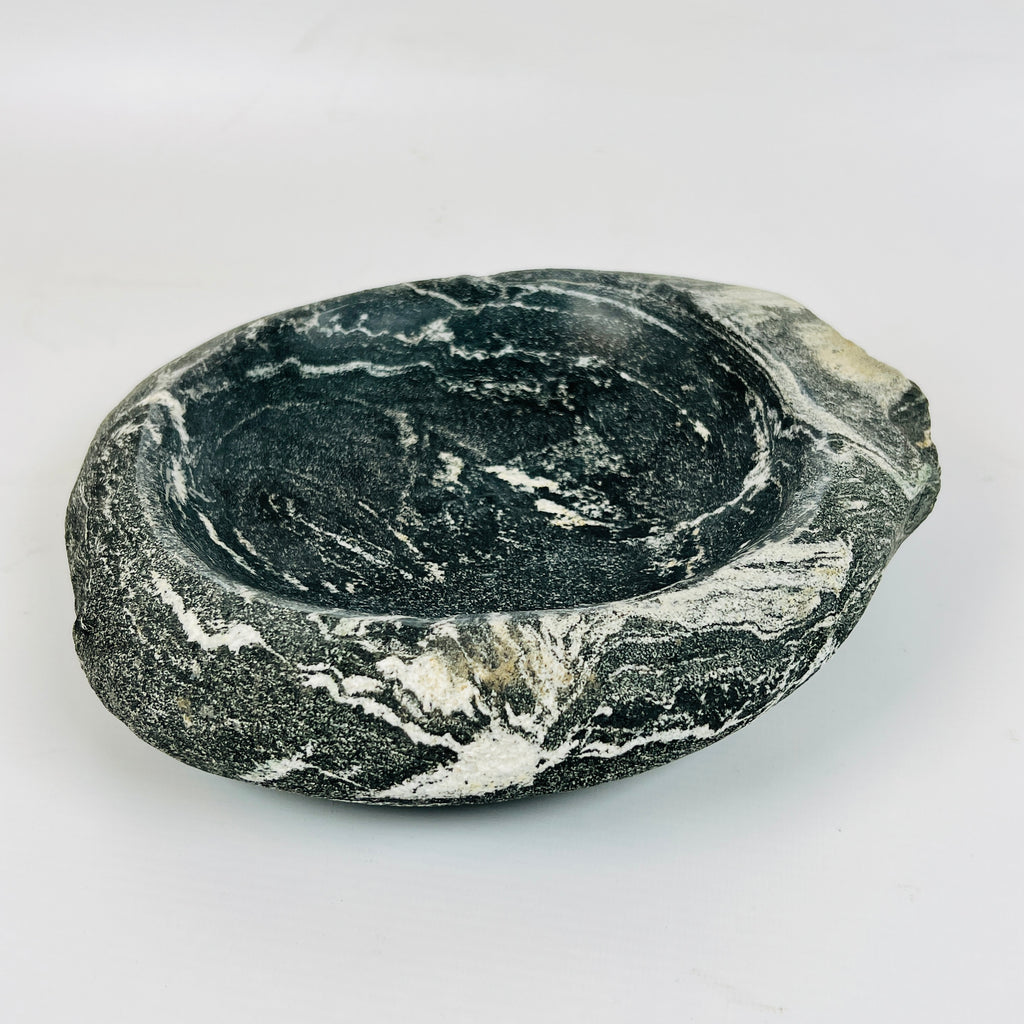 Irregular White Marked Bowl