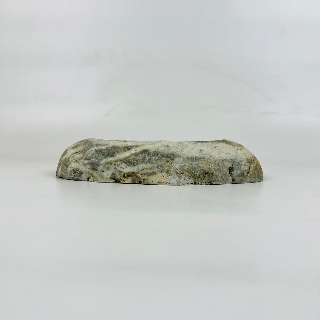 River Stone Black Webbed Soap Dish