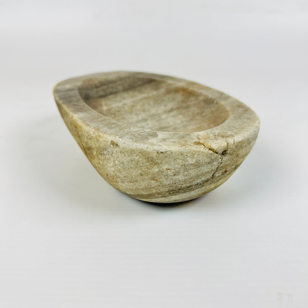 River Stone Brown Brushed Soap Dish