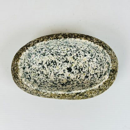 Coconut Spotted Soap Dish - Riverstone