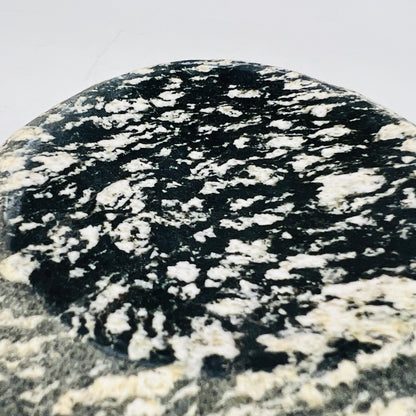 White Splotched Soap Dish - Riverstone