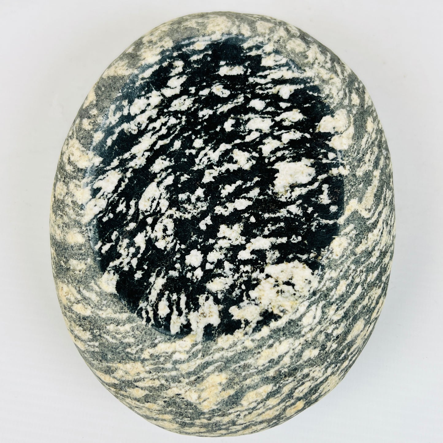White Splotched Soap Dish - Riverstone
