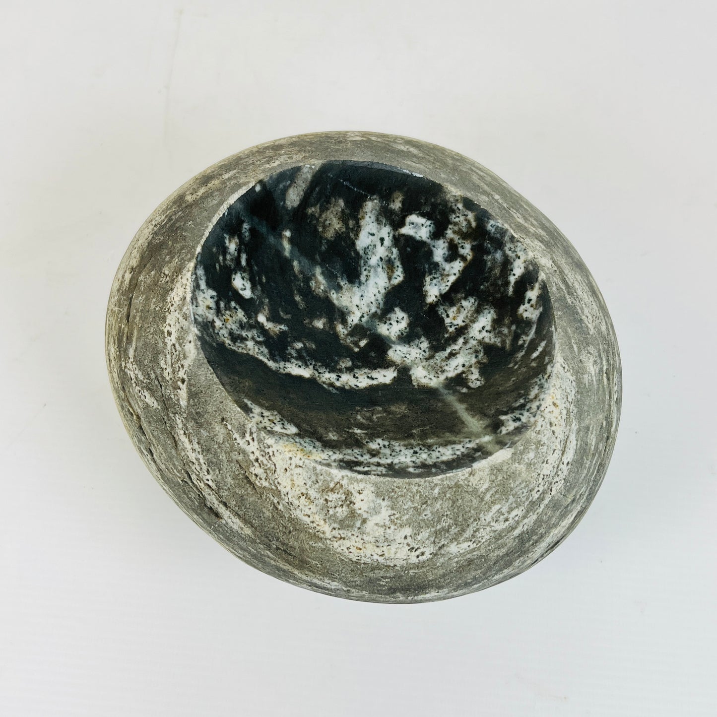 White Splashed Soap Dish - Riverstone